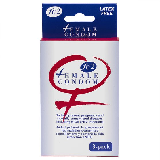 fc2 Female Condom-3 pack  fc2- Vixen Erotic Boutique