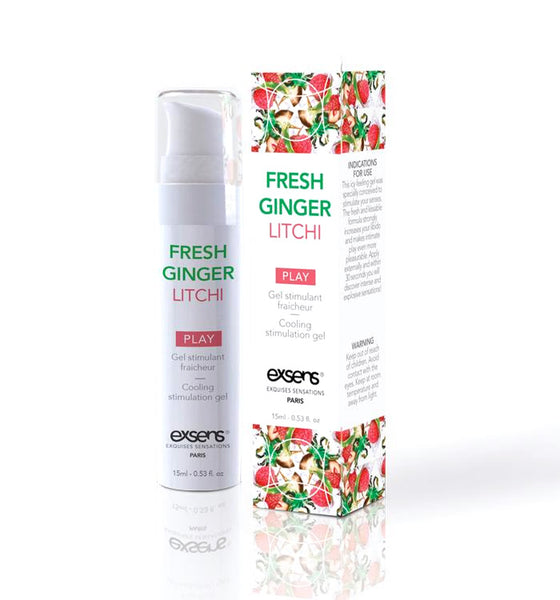 Fresh Ginger Litchi Cooling Stimulation Gel  Exsens- Vixen Erotic Boutique