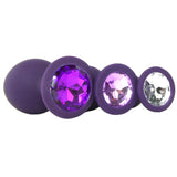 Rianne S Booty Plug Set 3-pack Purple  Rianne S- Vixen Erotic Boutique